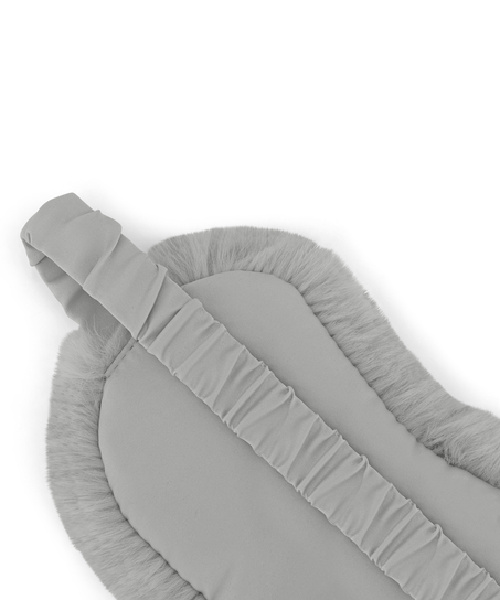 Bouillotte Masque de nuit ensemble, Gris