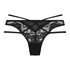 Slip brésilien Amala, Noir