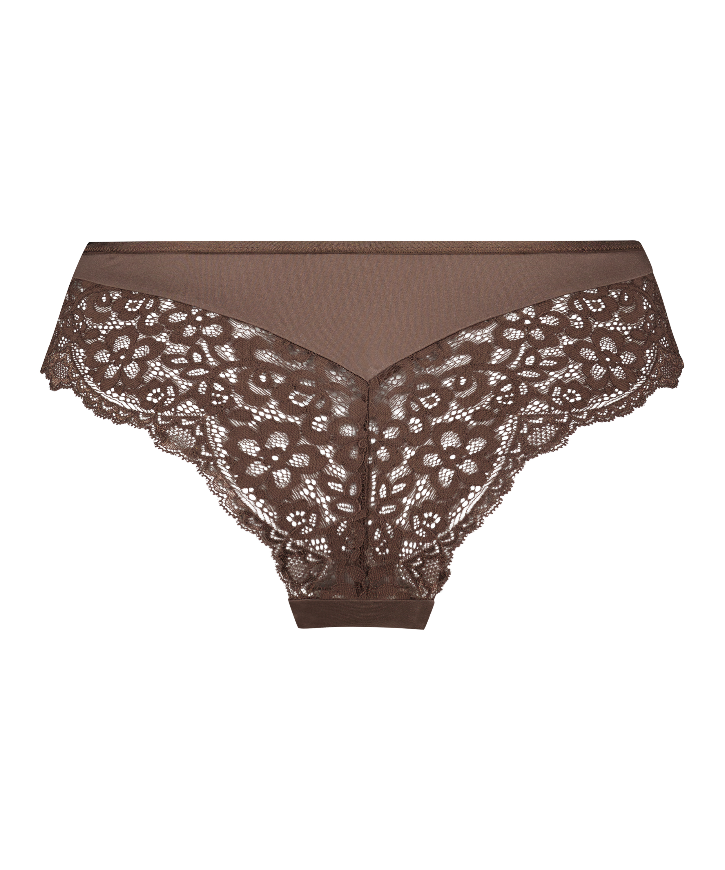 Slip brésilien Marine, Marron, main