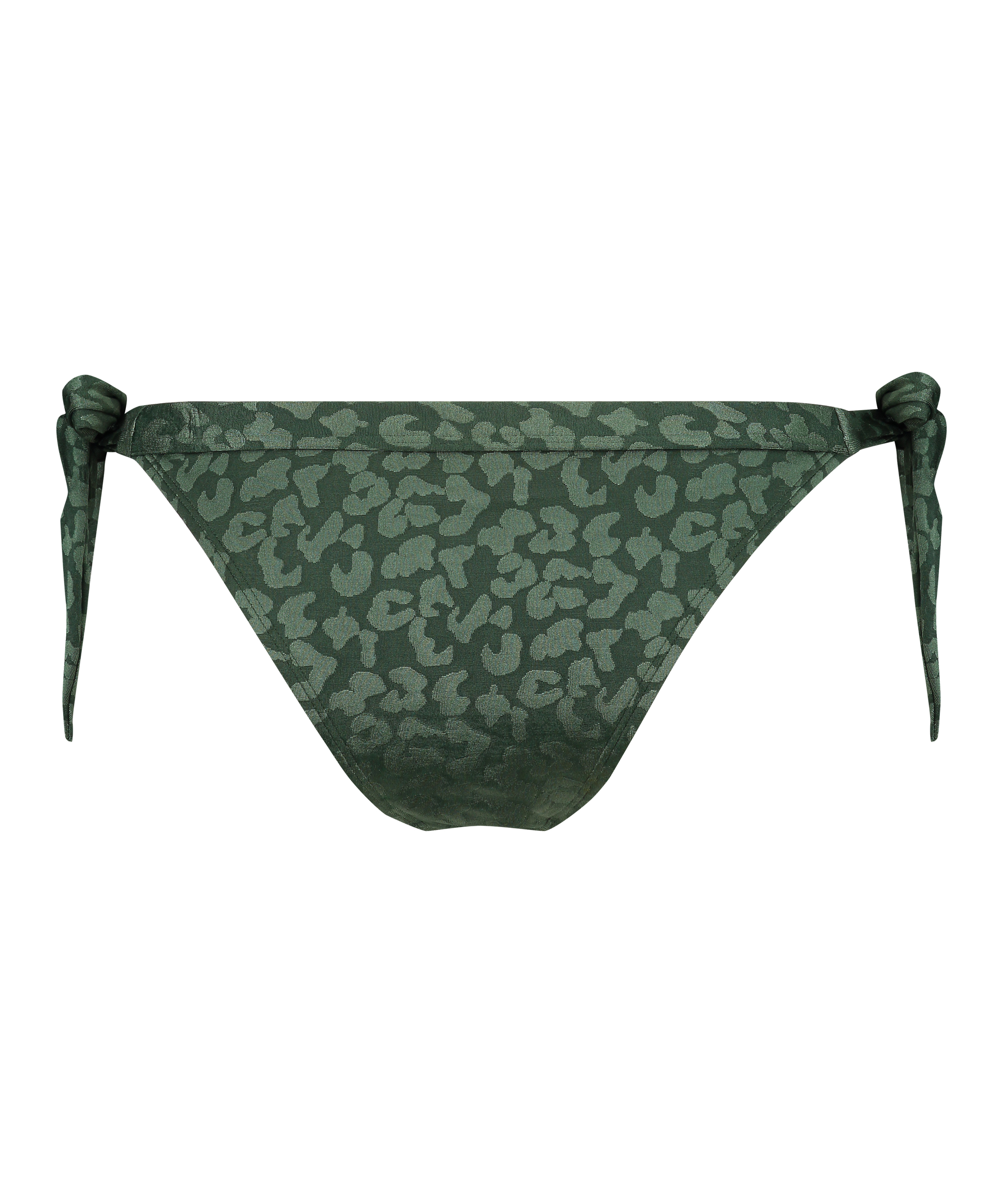 Bas de bikini br&eacute;silien Tonal Leo, Vert, main