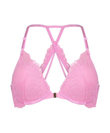 Soutien-gorge push-up à armatures préformé Daisy, Rose