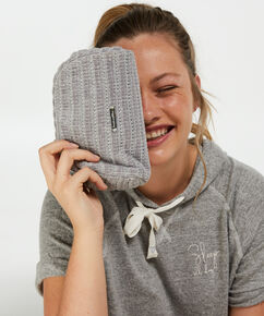Trousse de maquillage Chenille, Gris