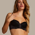 Soutien-gorge &agrave; armatures pr&eacute;form&eacute; Nicole, Noir