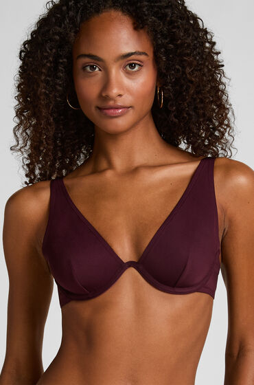 Hunkemöller Haut de bikini en neoprene Violet