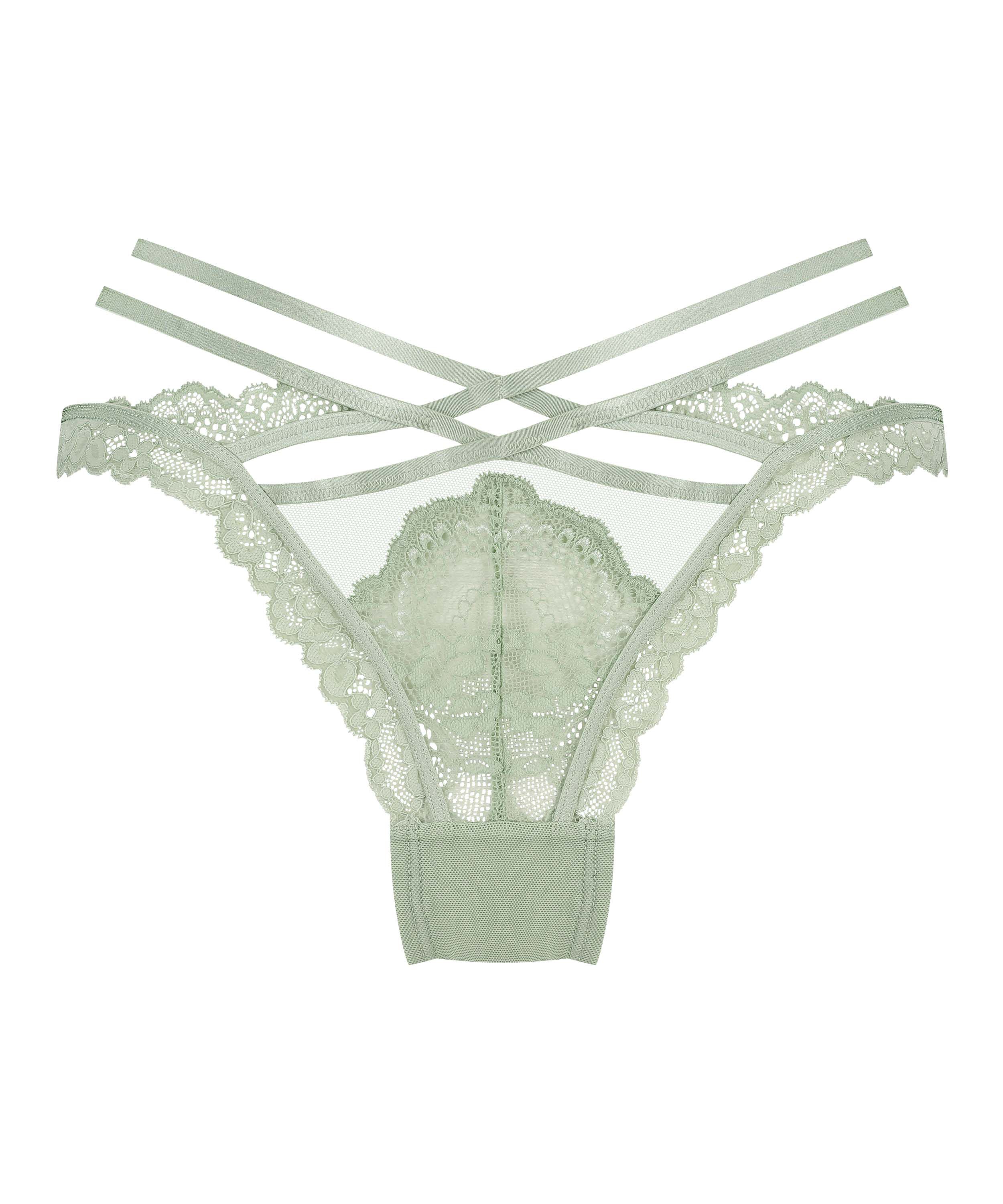 Slip br&eacute;silien Janine, Vert