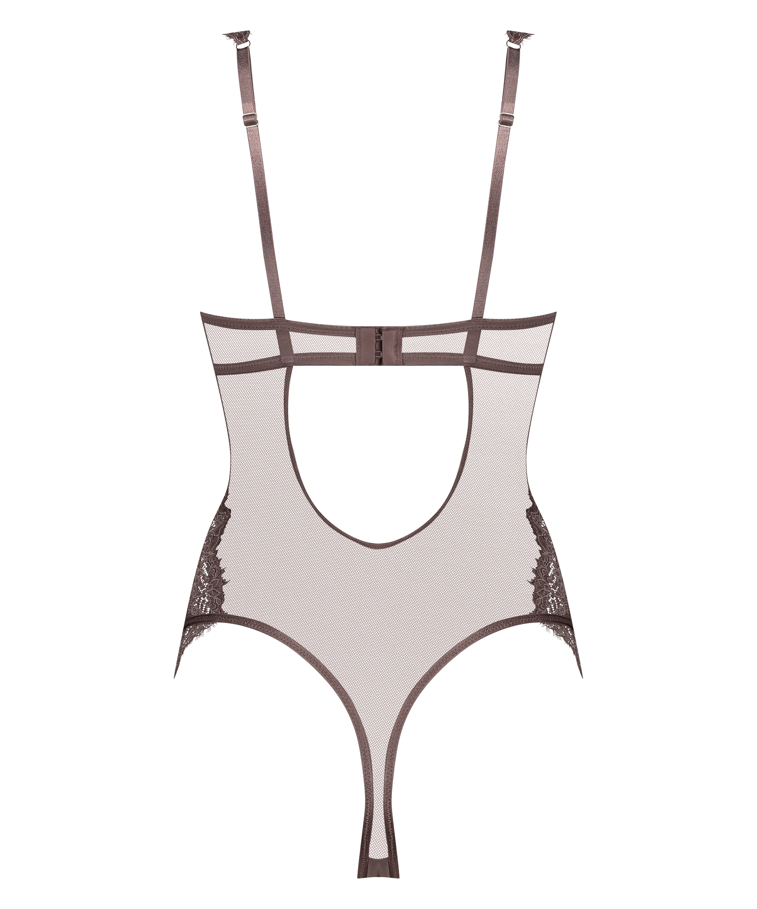 Body Arabella, Marron, main