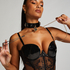 Private Choker Leash, Noir