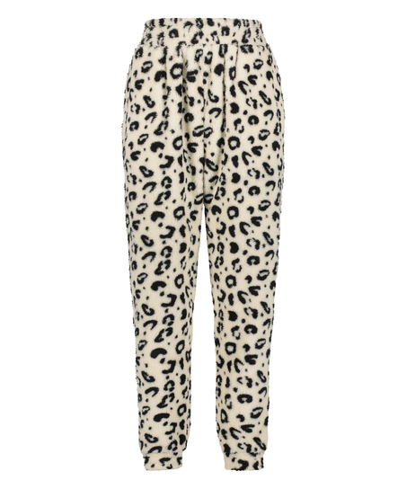 Pantalon de jogging polaire, Noir