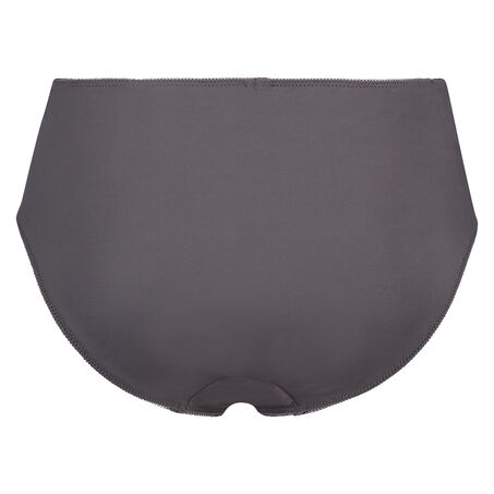 Slip taille haute Diva, Gris