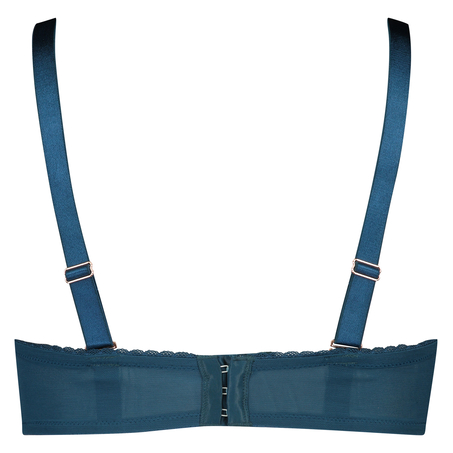 Soutien-gorge à armatures préformé sans bretelles Latrice, Bleu
