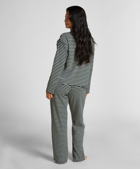 Pyjama en jersey de coton, Vert