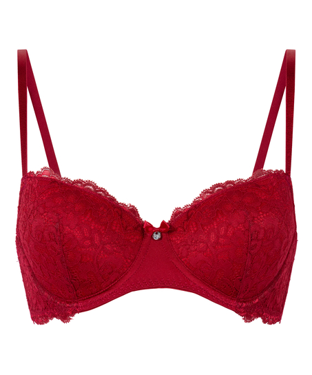 Soutien-gorge à armatures préformé Marine, Rouge