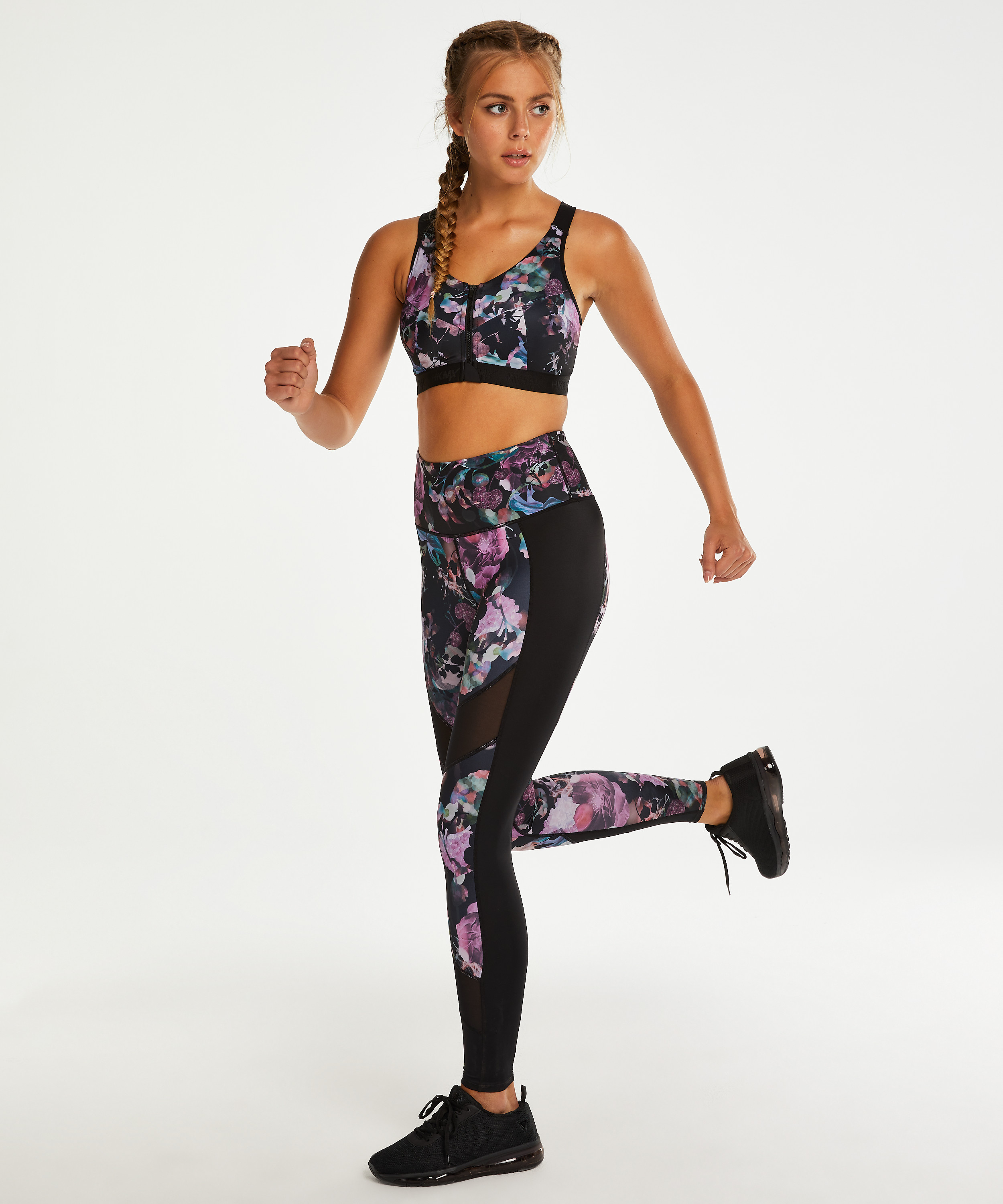 HKMX Soutien-gorge de sport The Pro Maintien niveau 3, Noir, main