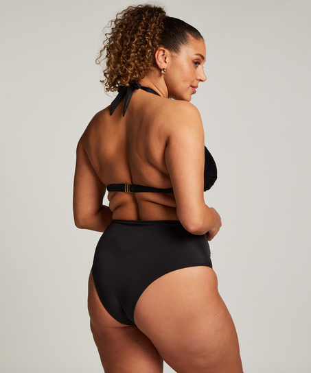 Haut de bikini bandeau Top, Noir
