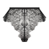 Culotte française Lace Camille, Noir