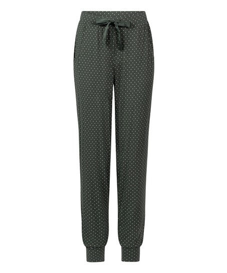 Pantalon de pyjama Jersey, Vert