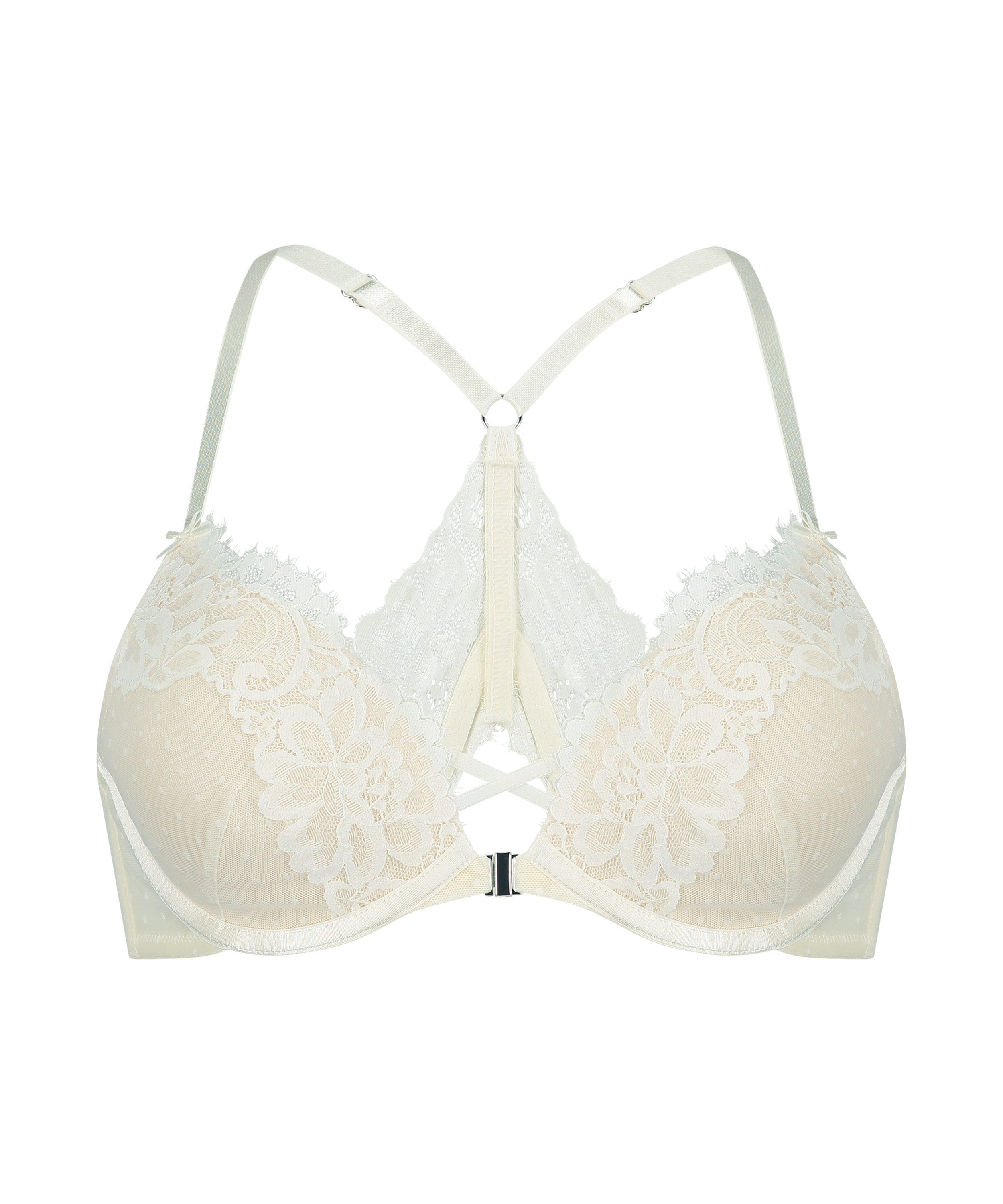 Soutien-gorge push-up rembourré Harmony, Blanc, main