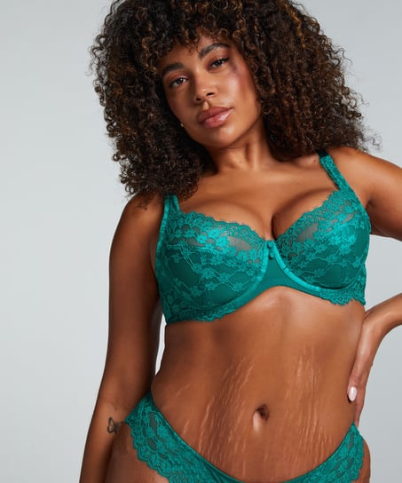 Soutien-gorge &agrave; armatures non-pr&eacute;form&eacute; Daisy, Vert