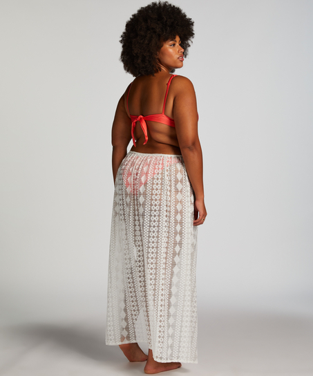 Jupe de plage, Blanc