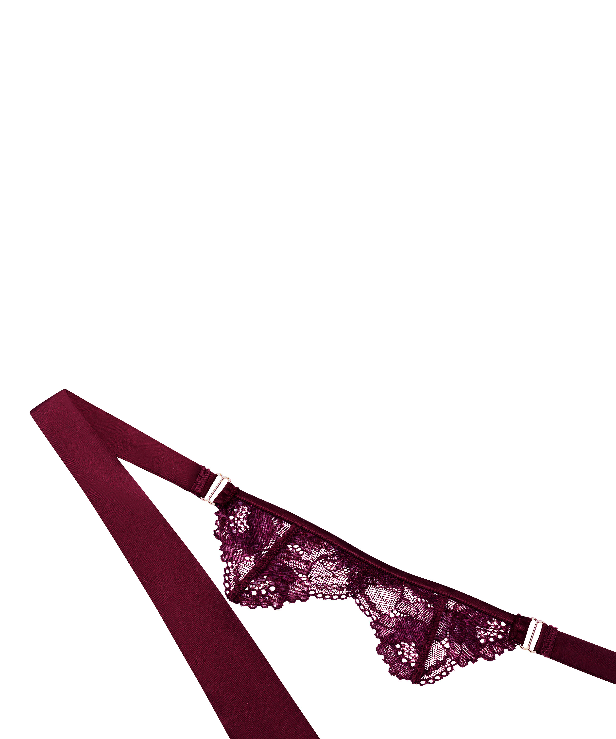Bandeau Avela, Rouge, main