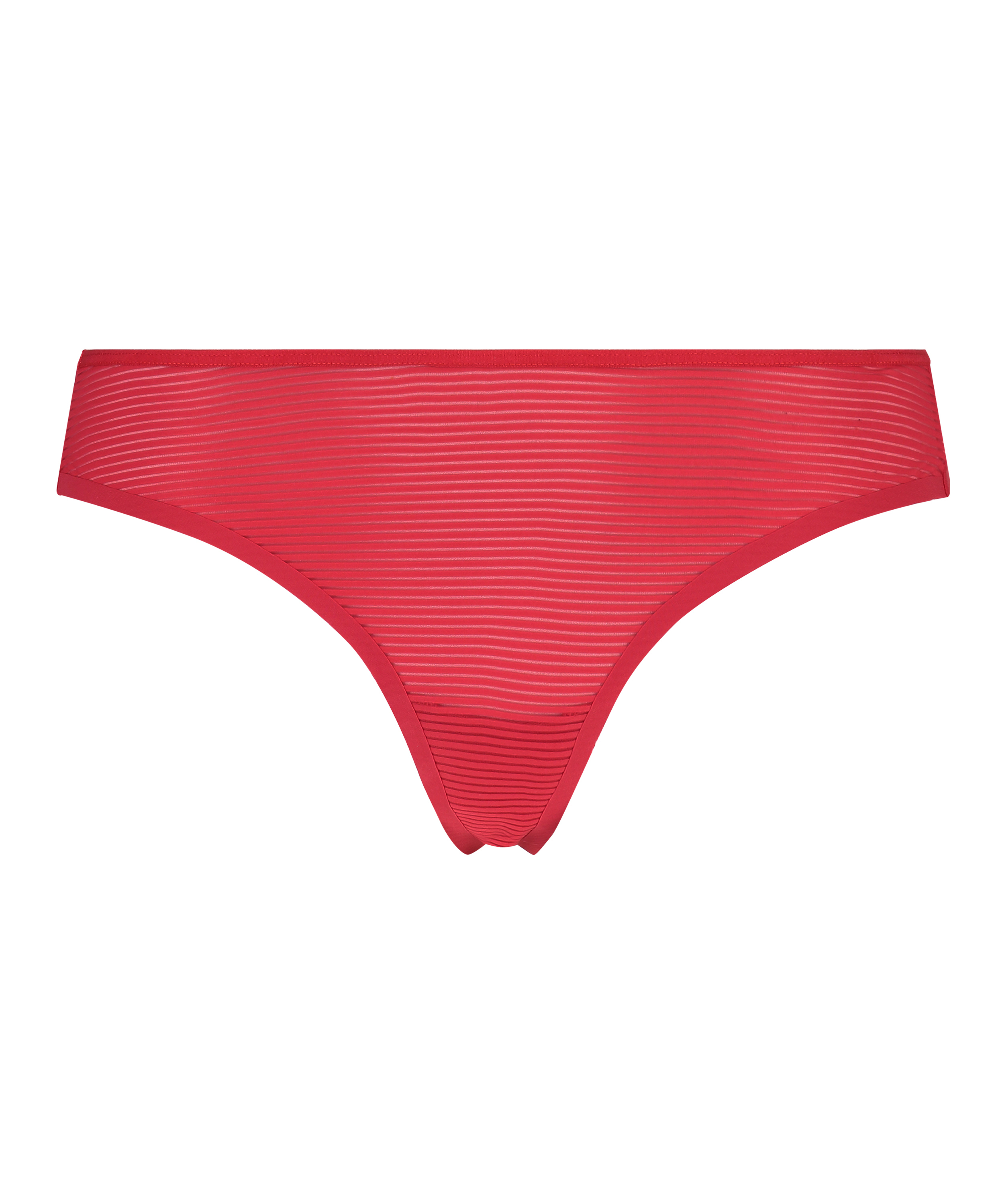 Invisible string Stripe mesh, Rouge, main