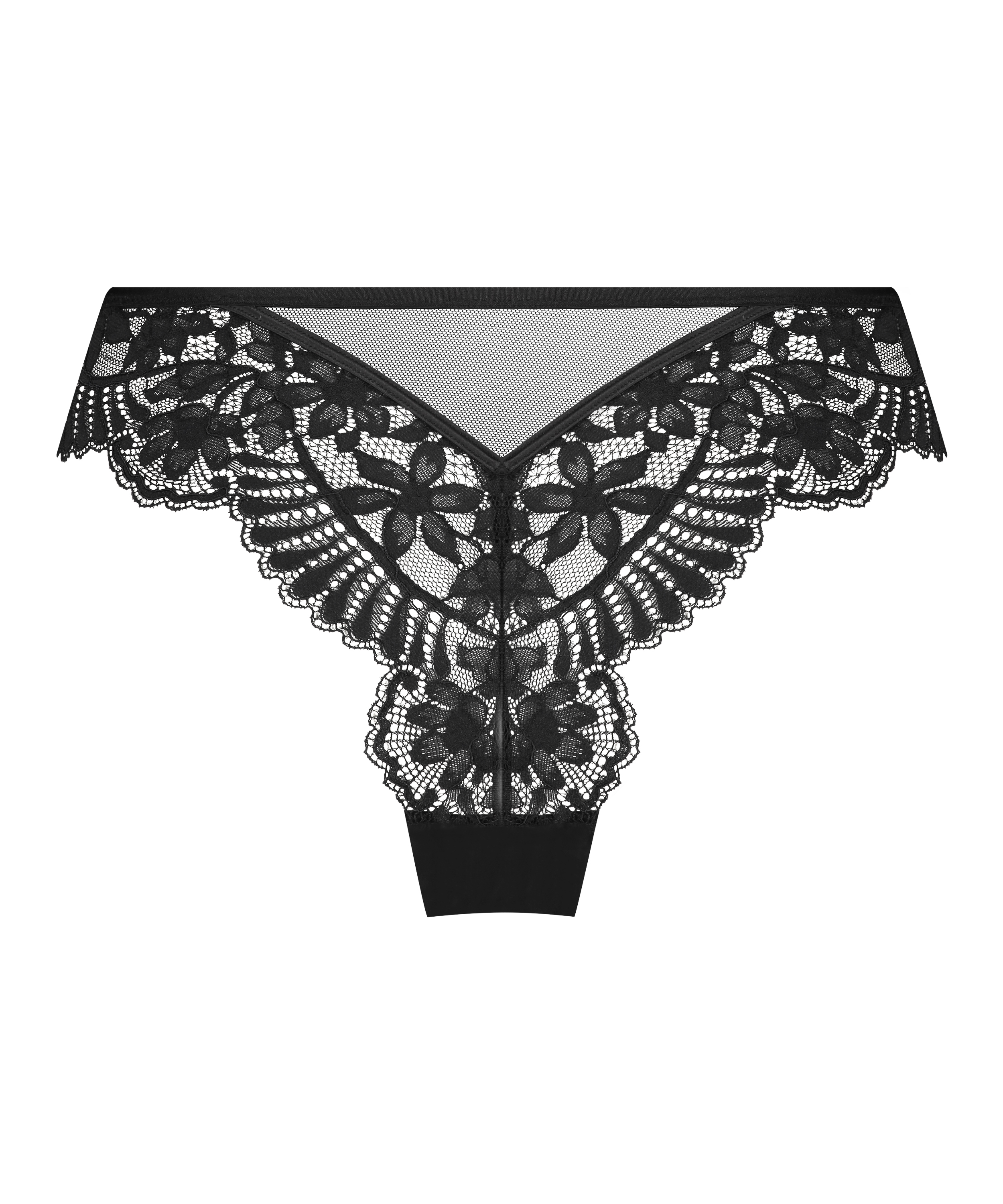 Slip brésilien Almendra, Noir, main