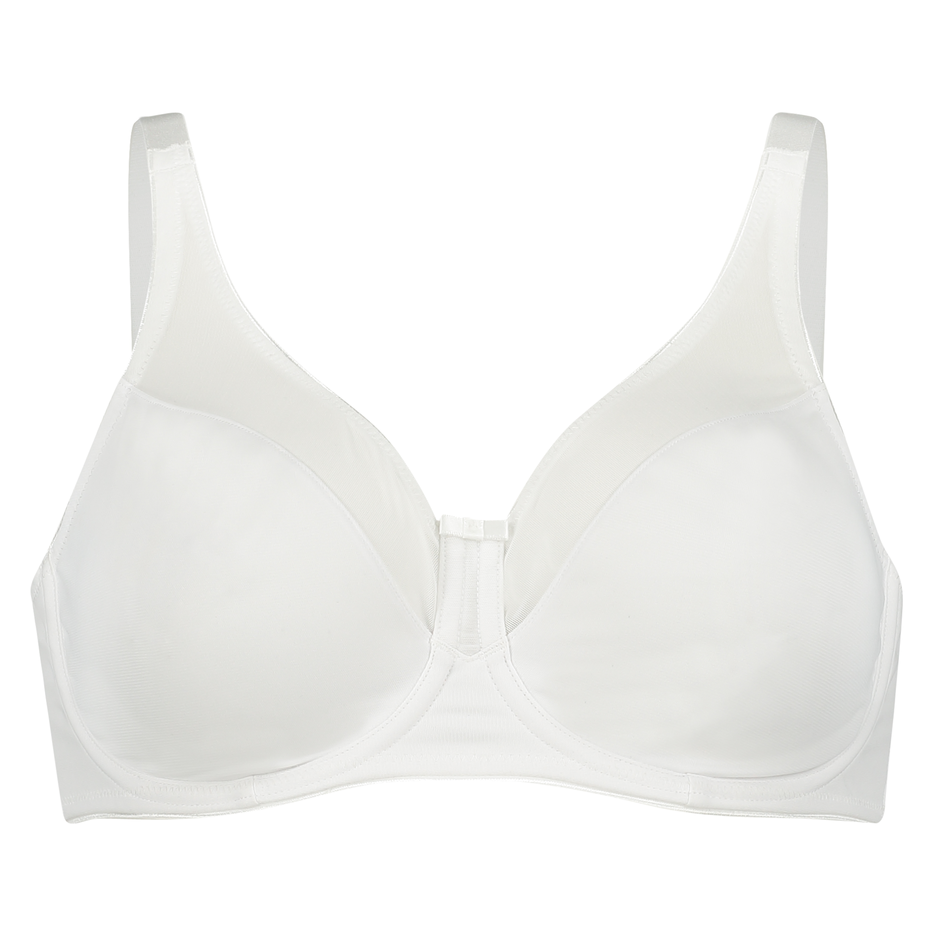 Soutien-gorge à armatures non-préformé minimiseur Nina, Blanc, main