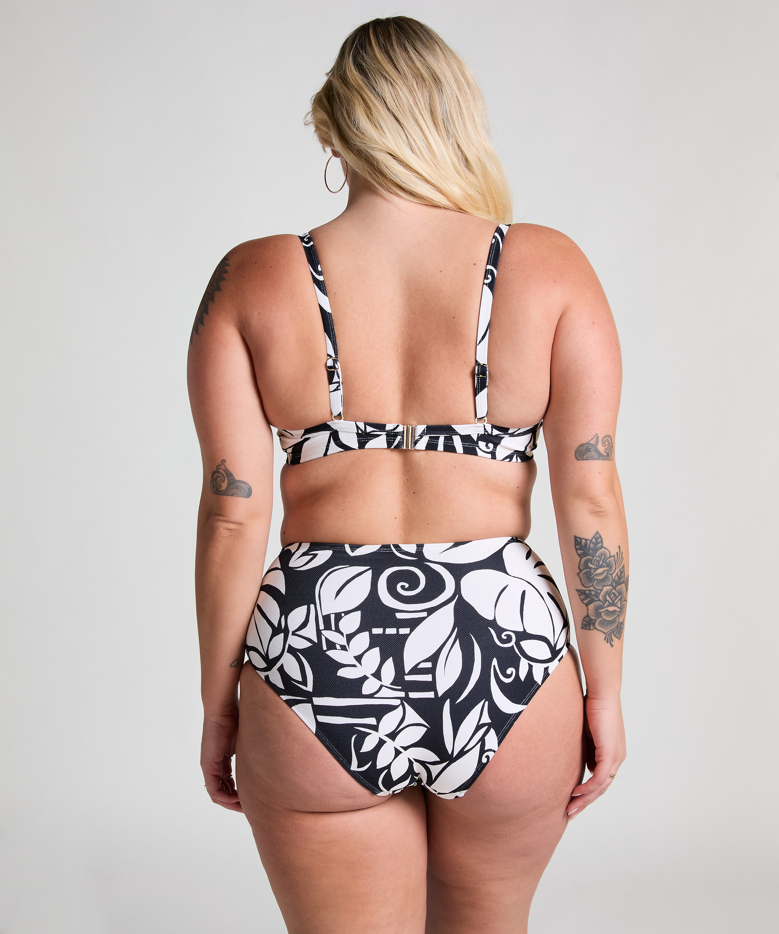 Haut de bikini Maurice, Noir, main