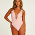 Maillot de bain haut Texture, Rose