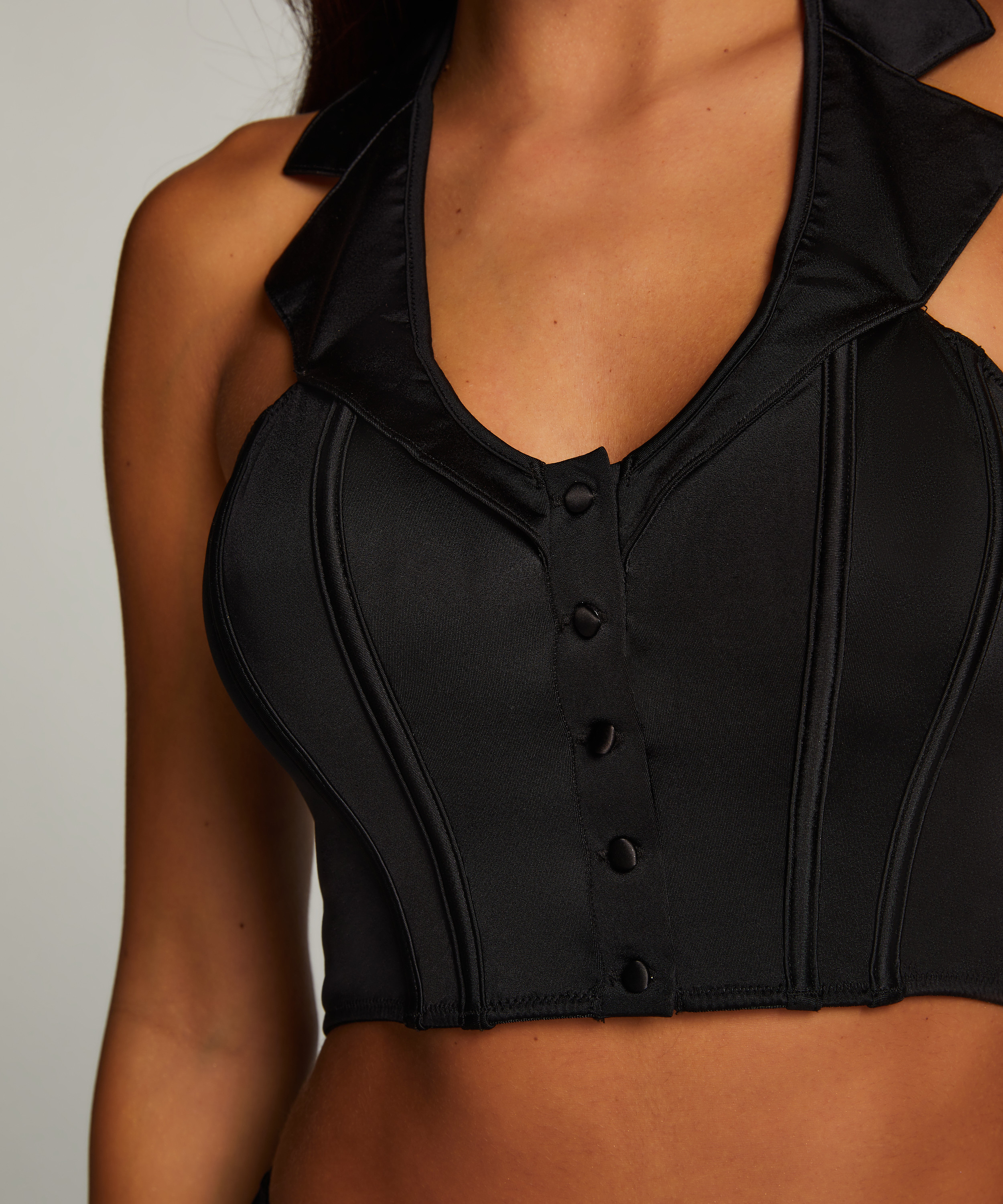 Brassière Bridget Bunny, Noir, main