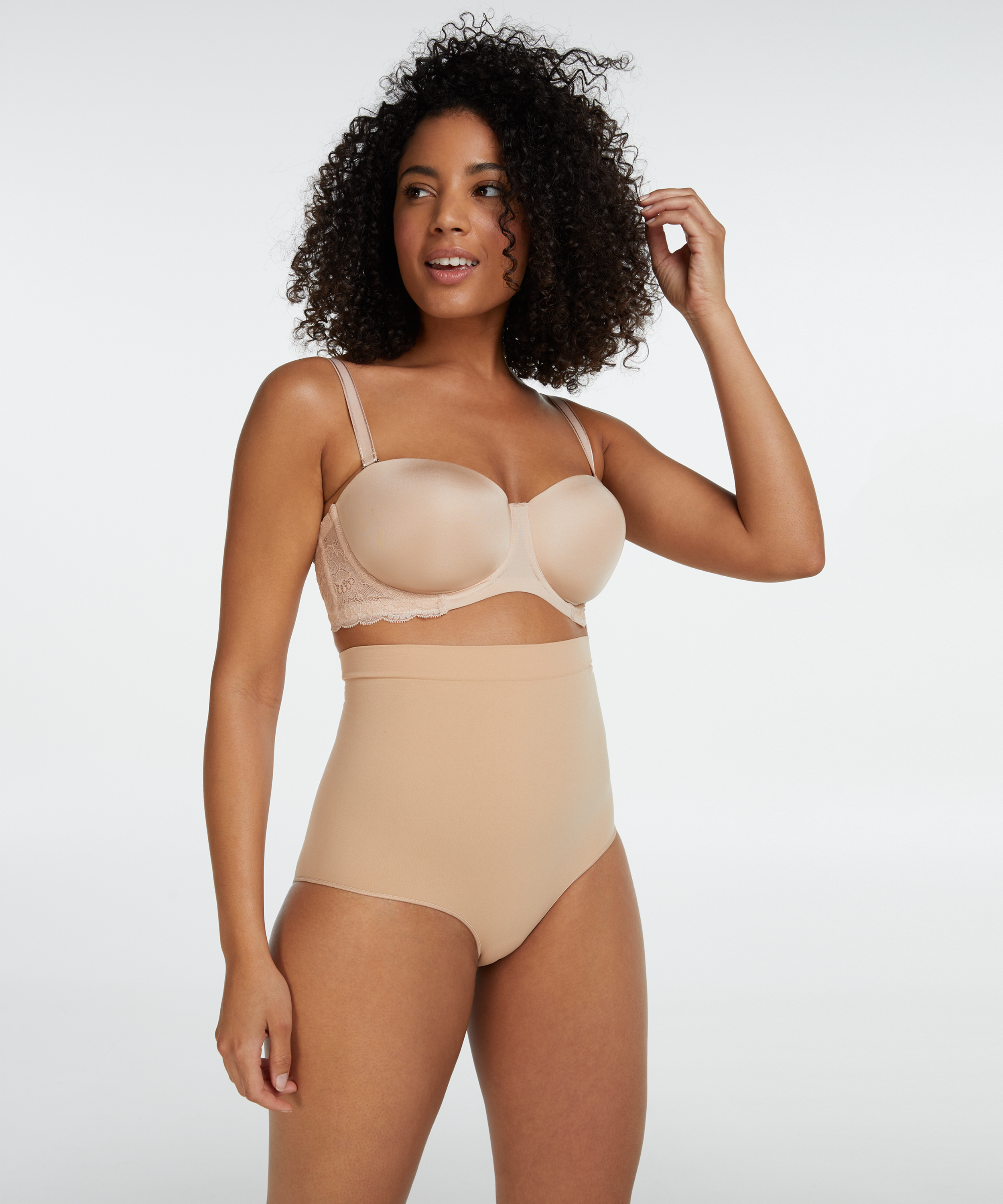 Culotte raffermissante taille haute - Level 2, Beige, main