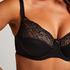 Soutien-gorge &agrave; armatures non-pr&eacute;form&eacute; Sophie, Noir