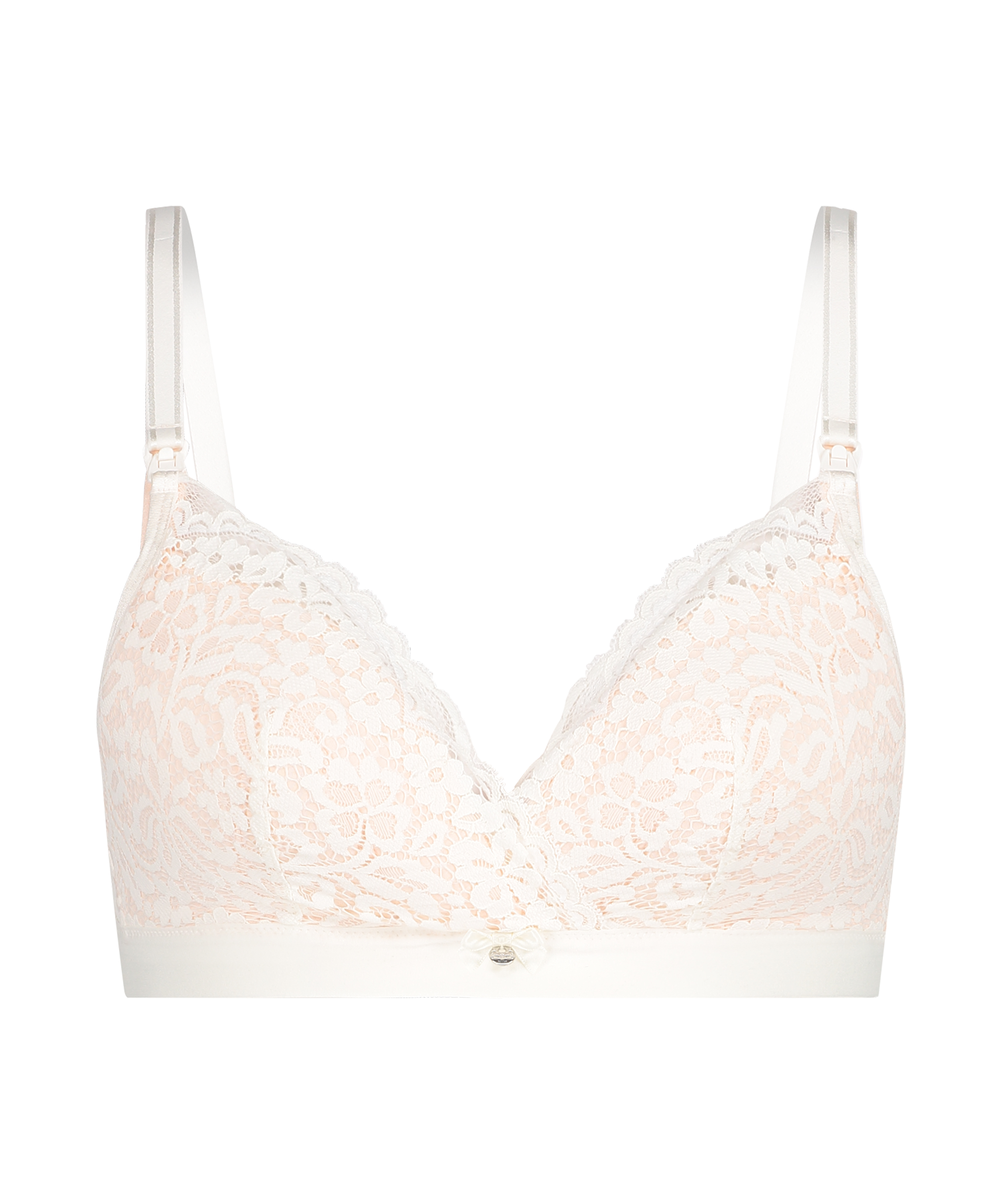 Soutien-gorge d’allaitement préformé Rose, Blanc, main