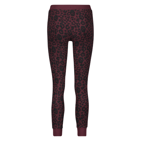 leggings en micro-polaire, Rouge