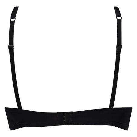 Soutien-gorge &agrave; armatures pr&eacute;form&eacute; push-up Pia, Noir