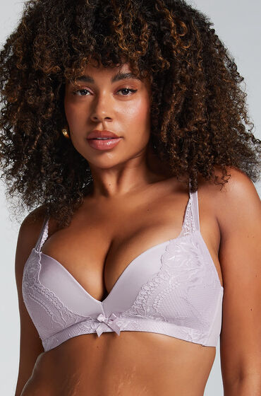 Hunkemöller Soutien-gorge rembourré sans armatures Lycke Violet