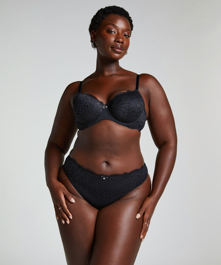 Soutien-gorge à armatures préformé Marine, Noir