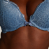 Soutien-gorge à armatures préformé push-up Marine, Bleu