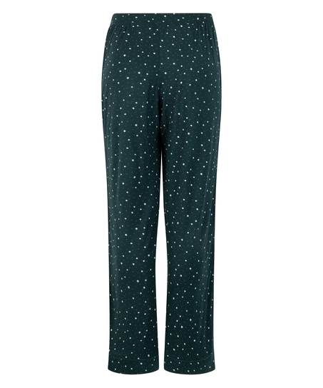 Pantalon de pyjama Jersey, Vert
