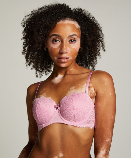 Soutien-gorge à armatures préformé Marine, Rose