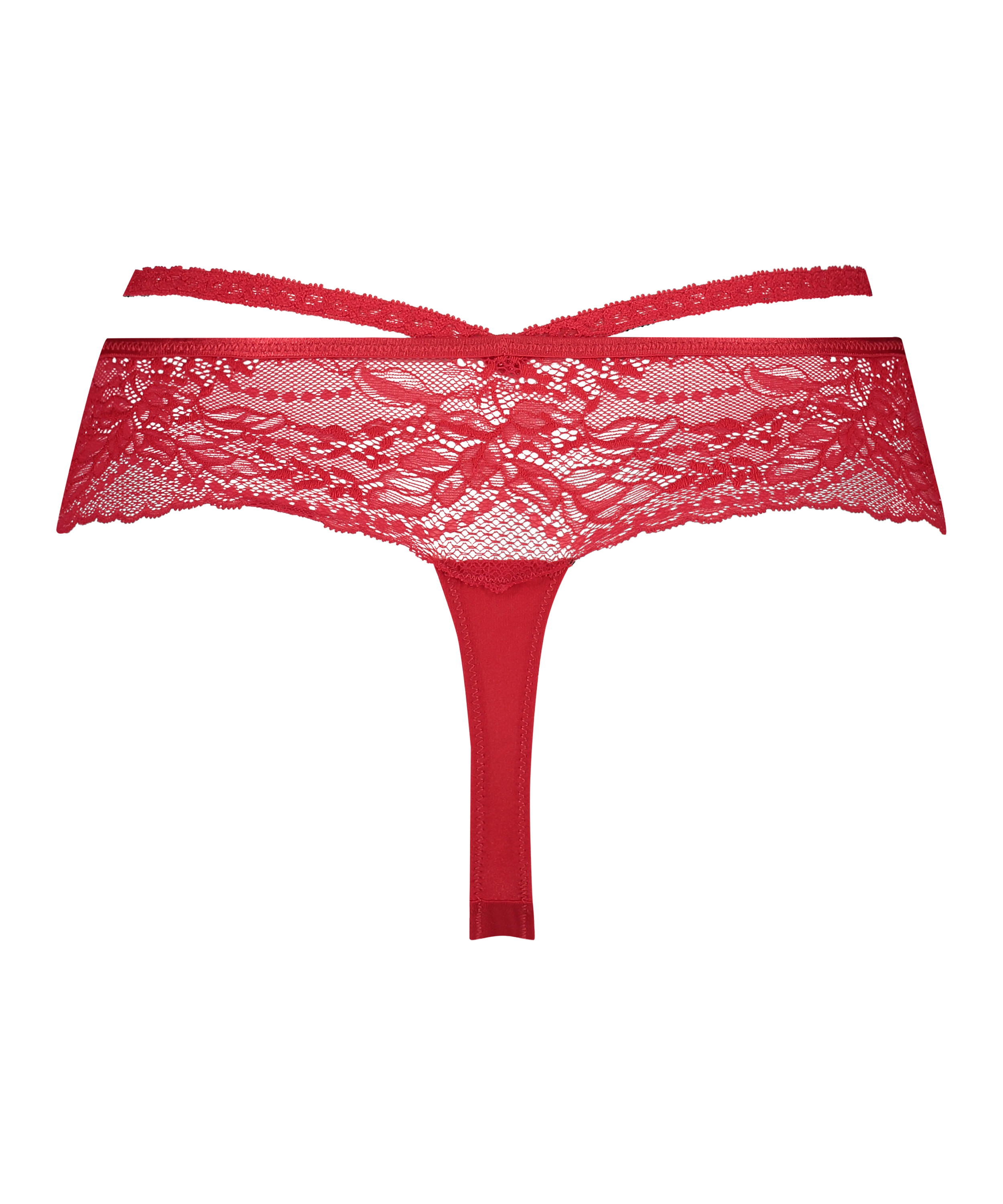 Boxer string Francesca, Rouge, main