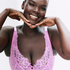 Soutien-gorge à armatures non-préformé Isabella, Rose
