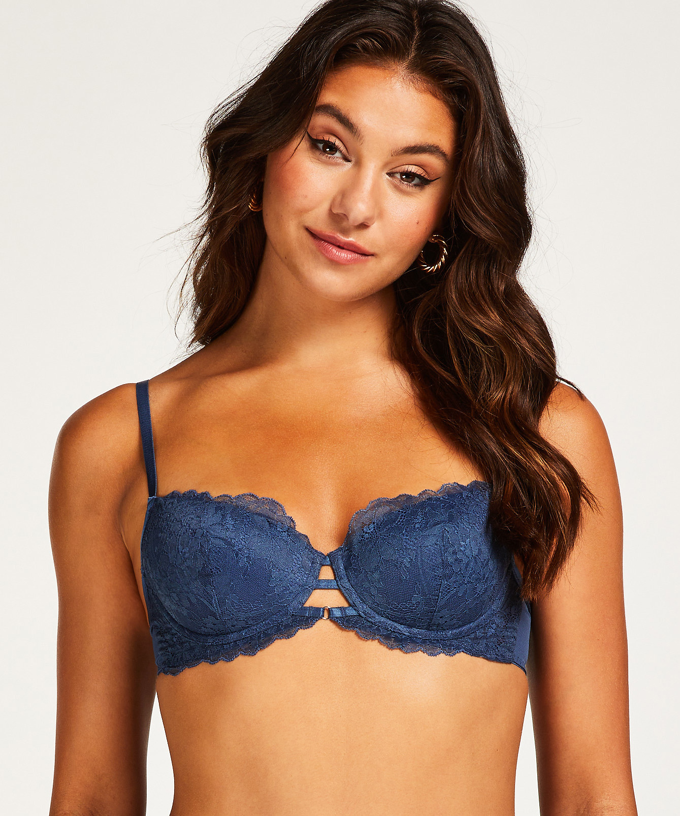 Soutien-gorge à armatures préformé Josefina, Bleu, main