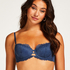Soutien-gorge à armatures préformé Josefina, Bleu