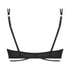 Soutien-gorge bustier rembourré à armatures Mila, Noir