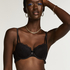 Soutien-gorge à armatures préformé Fleur Nyakim, Noir