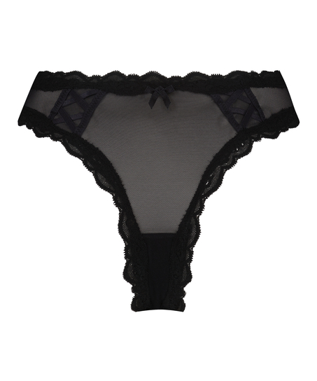 Slip brésilien Astra, Noir