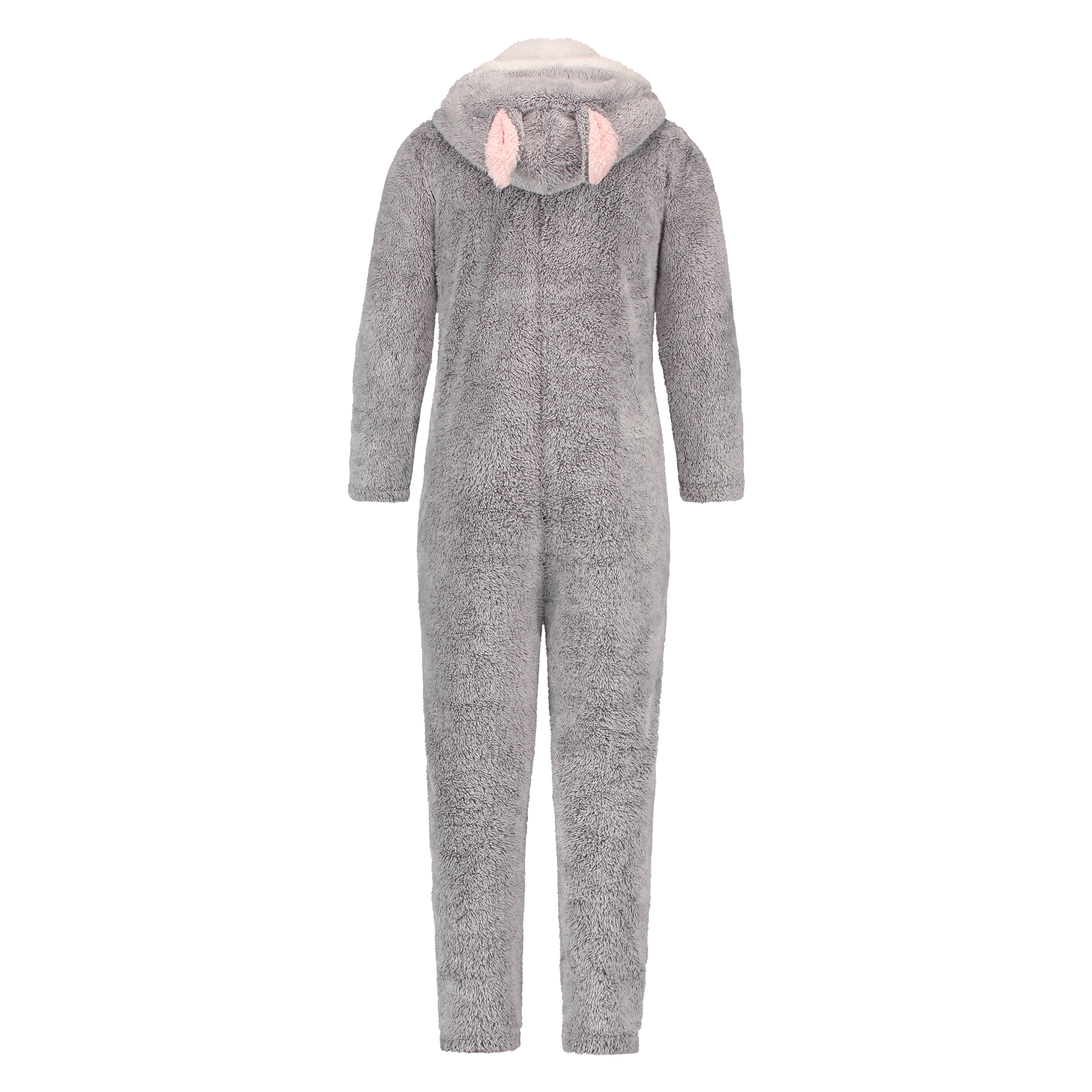 Onesie Teens Fleece, Gris, main
