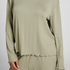 Pyjama Top Loose Pointelle, Vert