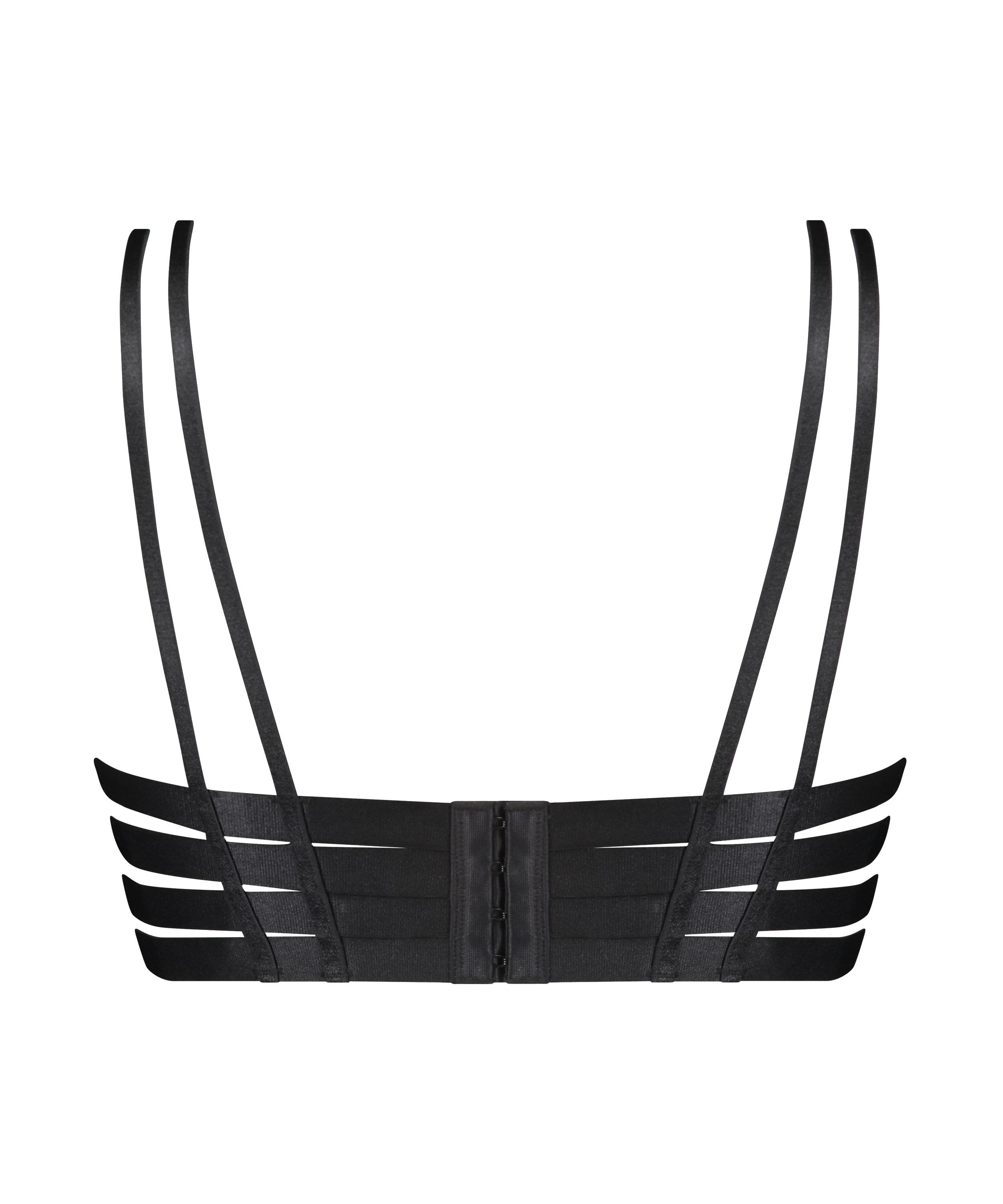 Soutien-gorge à armature non-préformée Athena, Noir, main